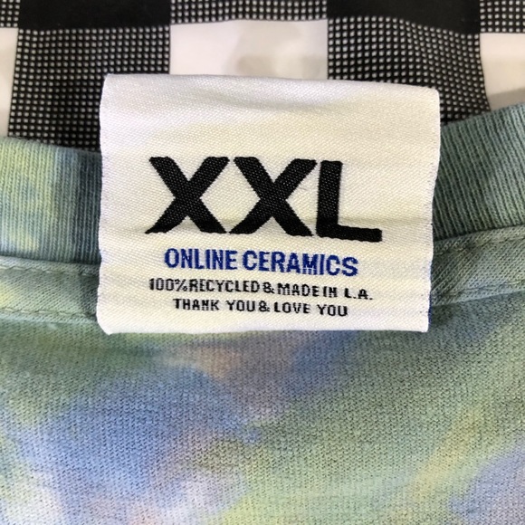 Online Ceramics Flower We’re Just Walking Each Other Home Tie Dye T Shirt 2XL - Picture 8 of 9